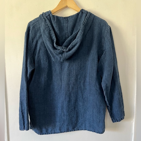 Eddie Bauer 100% Linen Top - Picture 8 of 9